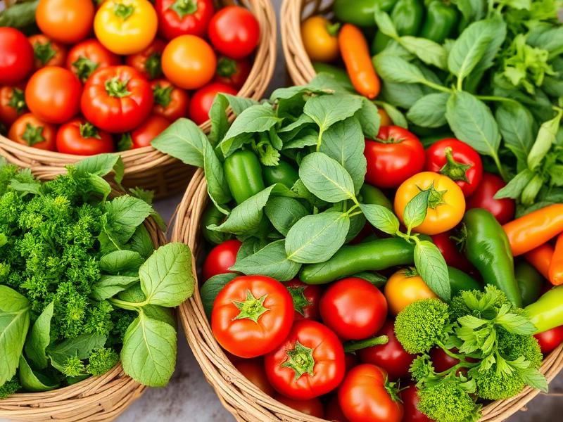 Fresh mixed vegetables